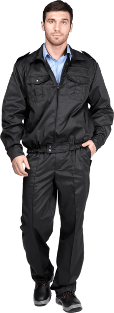 Костюм ОХРАНА, черный